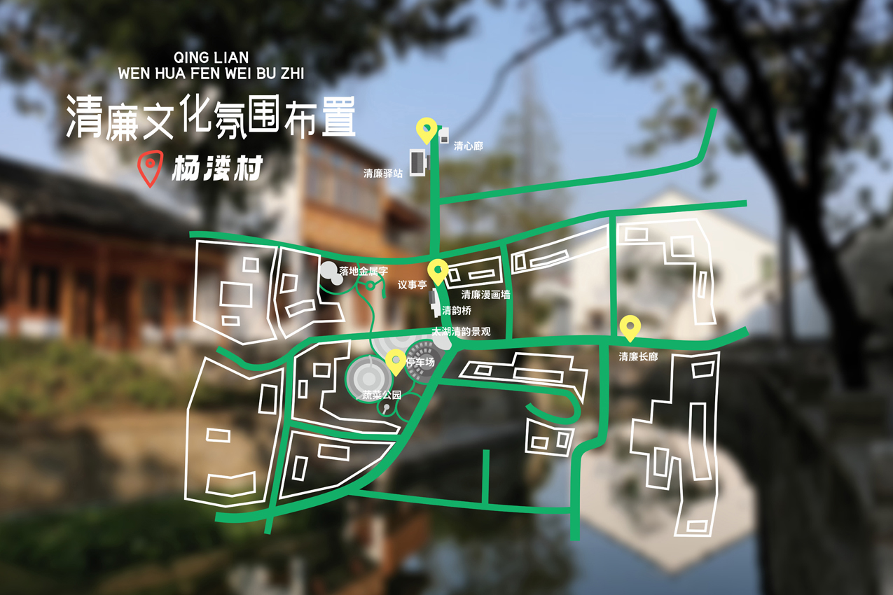 杨溇村清廉文化布置